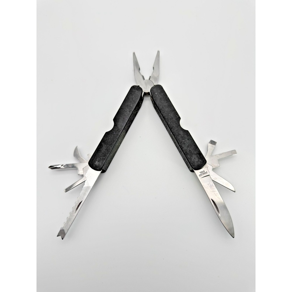 Multi Tool Pliers Knife Saw Screwdrivers File NJ Society Engineers